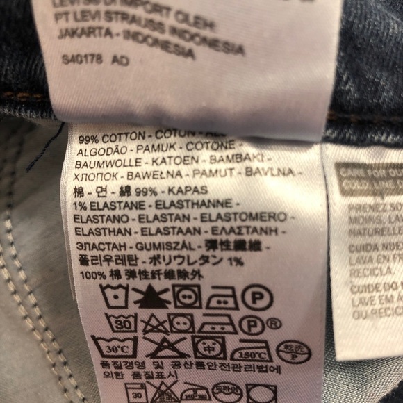 Levi’s Cuffed Capri/Crop Mid-Rise Jeans 4 - Picture 6 of 12